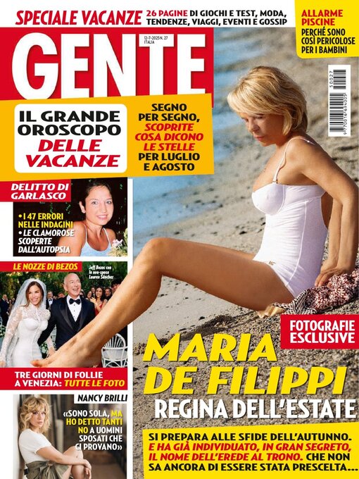 Detalles del título Gente de Hearst Magazines Italia spa - Disponible